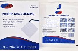 Gauze Dressing Parafin 10x10cm (10's)