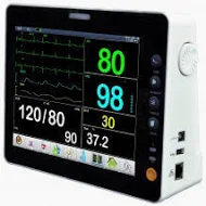 P Monitor JR2000B-2 & Nibp/Spo2/Temp/ECG/RES